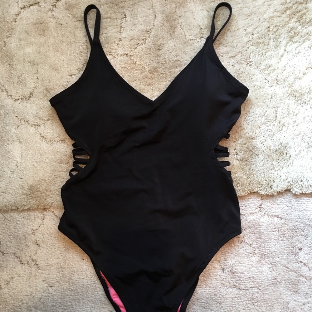 PINK bathing suit - Size 14